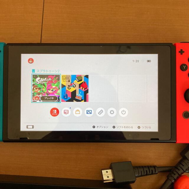 Nintendo Switch - Nintendo Switch JOY-CON(L)(R)本体セット中古　動作品