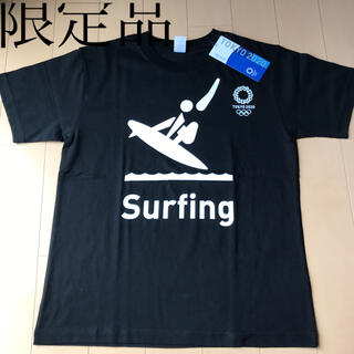 TOKYO2020オリンピックTシャツ　サーフィン　ピクトグラム(サーフィン)