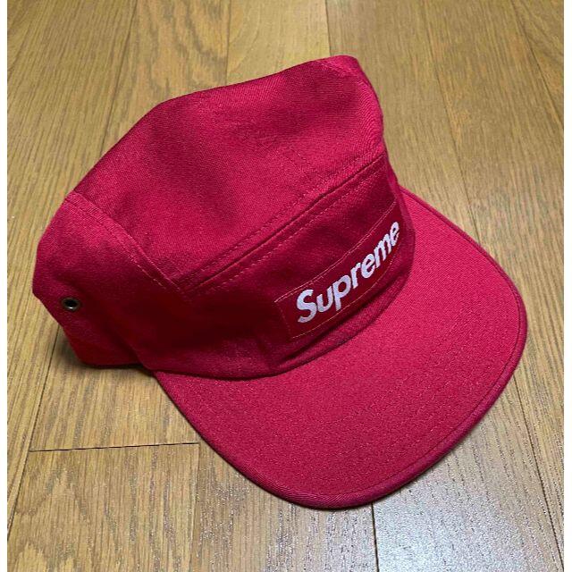 メンズSupreme 16SS Washed chino twill camp cap