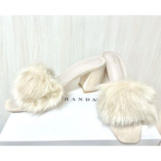 ランダ(RANDA)のRANDA  ファーサンダル(サンダル)