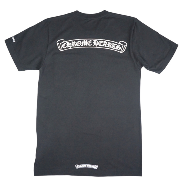Chrome Hearts(クロムハーツ)のお値下げ中　クロムハーツ　ロゴ　ブラック　Tシャツ メンズのトップス(Tシャツ/カットソー(半袖/袖なし))の商品写真