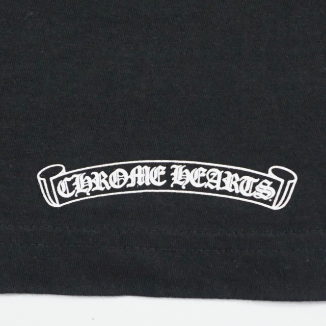 Chrome Hearts(クロムハーツ)のお値下げ中　クロムハーツ　ロゴ　ブラック　Tシャツ メンズのトップス(Tシャツ/カットソー(半袖/袖なし))の商品写真