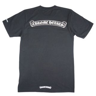 クロムハーツ(Chrome Hearts)のお値下げ中　クロムハーツ　ロゴ　ブラック　Tシャツ(Tシャツ/カットソー(半袖/袖なし))