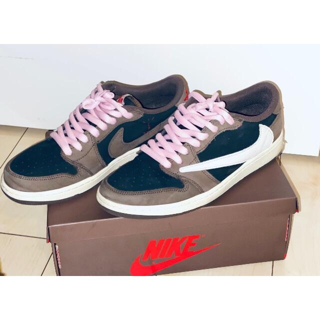 Travis Scott Air Jordan 1 Low 26.5cmスニーカー