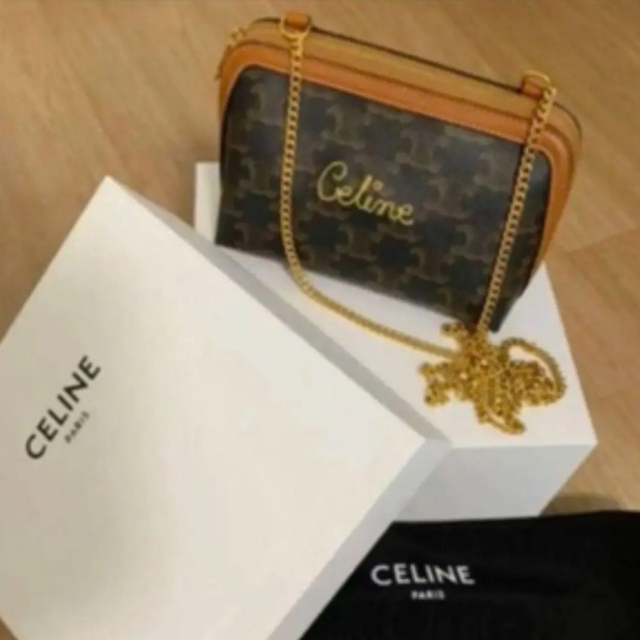 celine 　チェーンクラッチ バッグ　ショルダーバッグ