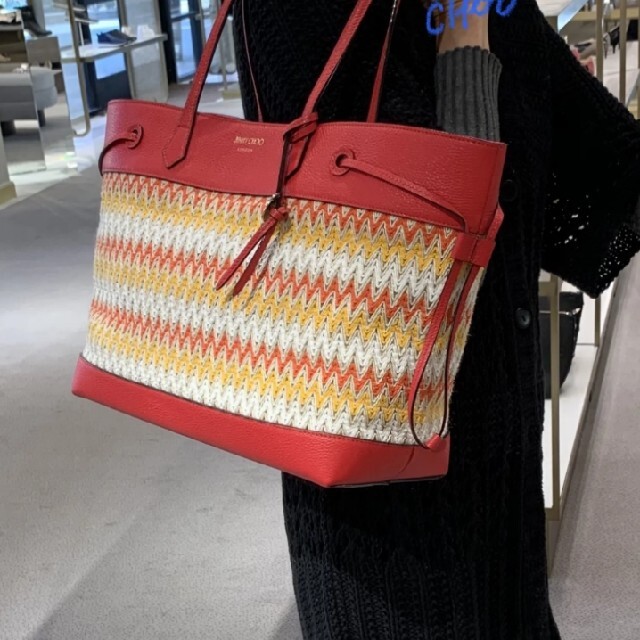 Jimmy Choo ジミーチュウ Luzetta カゴバック お手頃価格 17760円引き