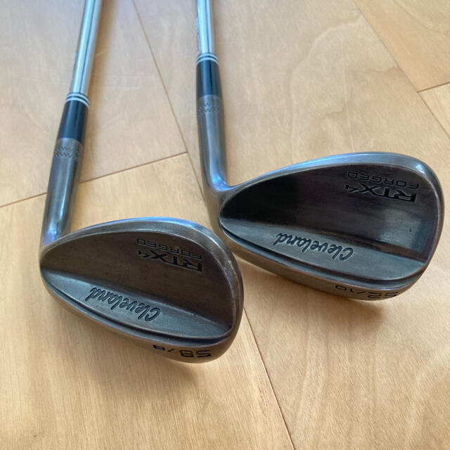 RTX4 FORGED ノーメッキ ウェッジ 52°、58°セット