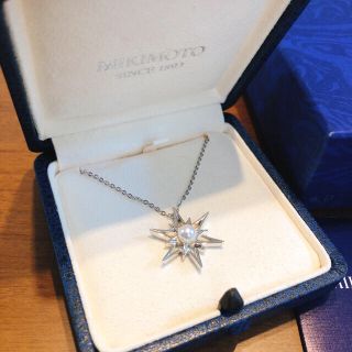 ミキモト(MIKIMOTO)のミキモト  パールネックレス ペンダント(ネックレス)