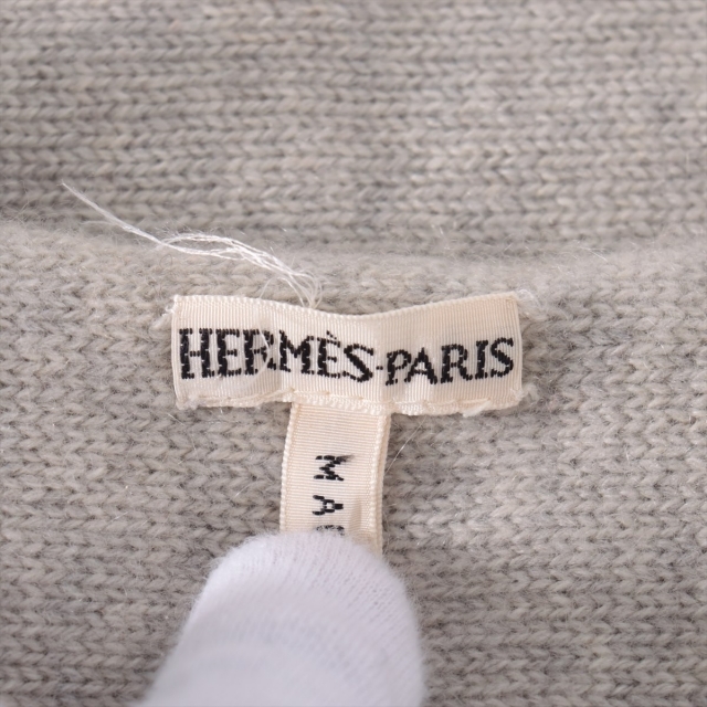 Hermes(エルメス)のエルメス  カシミヤ M グレー レディース ニット レディースのトップス(ニット/セーター)の商品写真