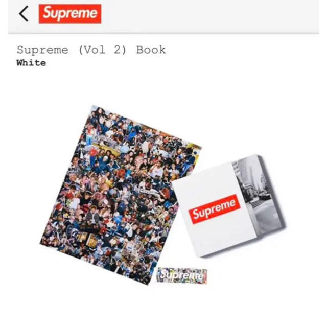 新品　Supreme Phaidon Hardcover Book