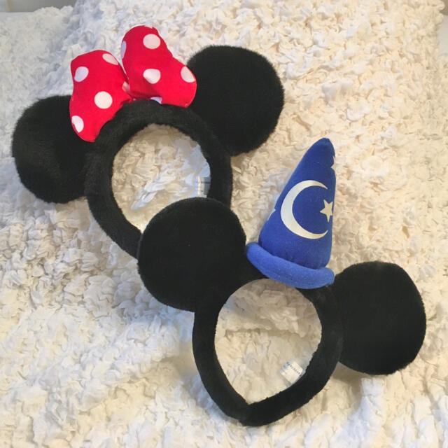 Disney(ディズニー)のカチューシャ❤︎ディズニー❤︎カップル エンタメ/ホビーのおもちゃ/ぬいぐるみ(キャラクターグッズ)の商品写真