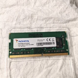 ADATA S.O.DIMM PC4-21300 4GB QNAP TS-x53(PCパーツ)