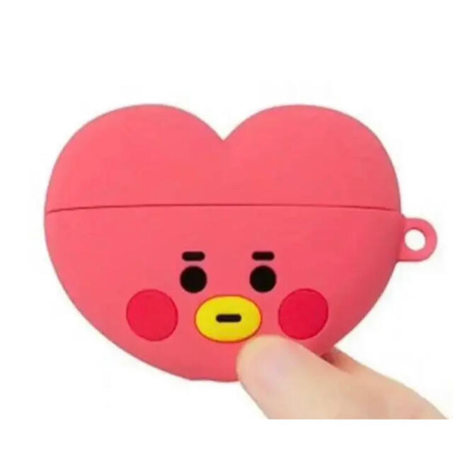 防弾少年団(BTS)(ボウダンショウネンダン)のBT21 BTS AirPods proケース TATA テテ 公式 スマホ/家電/カメラのスマホアクセサリー(ストラップ/イヤホンジャック)の商品写真