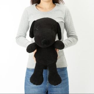 新品!KAWS SNOOPY ぬいぐるみ 大小2セット+ノベルティ袋 スヌーピー