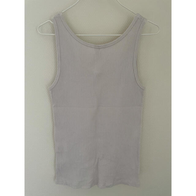 L'Appartement DEUXIEME CLASSE(アパルトモンドゥーズィエムクラス)の【GOOD GRIEF/グッド グリーフ】RIB TANK TOP レディースのトップス(タンクトップ)の商品写真