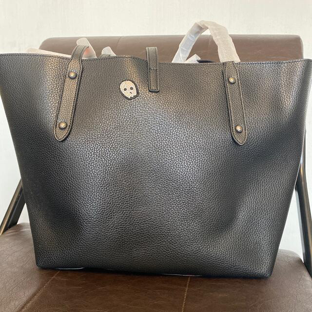 COACH - コーチ SOUL EMB CTY TOTE ブラック×レッドの通販 by みちこ ...