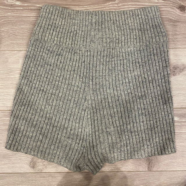 juemi heather knit shorts