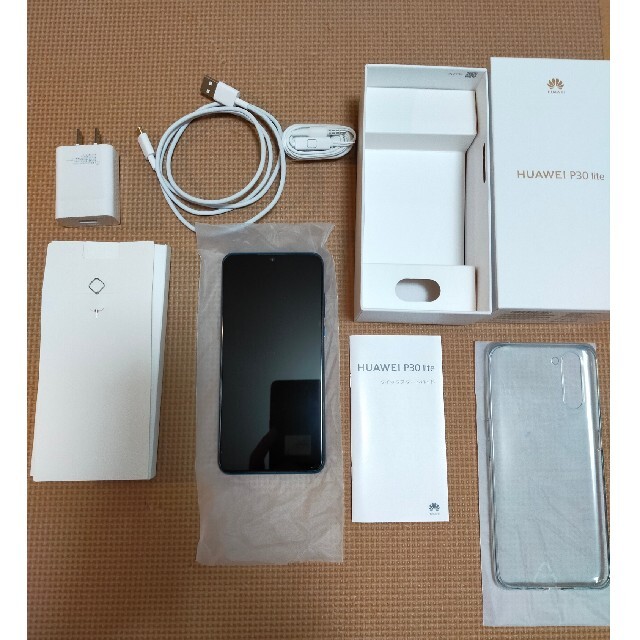 HUAWEI(ファーウェイ)の■美品　HUAWEI P30 lite ピーコックブルー　64GB スマホ/家電/カメラのスマートフォン/携帯電話(スマートフォン本体)の商品写真