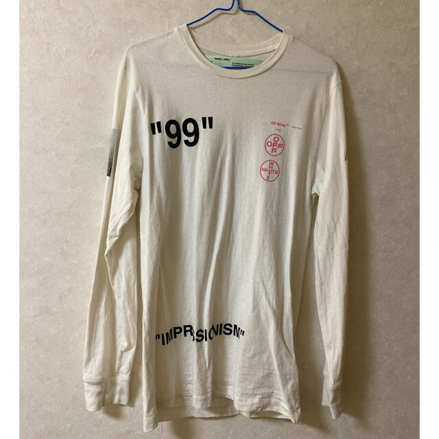 OFF-WHITE(オフホワイト)のoff-white impressionism ロンT【美品】【確実正規品】 メンズのトップス(Tシャツ/カットソー(七分/長袖))の商品写真