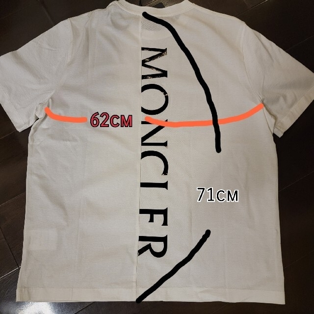 開店祝い MONCLER メンズ Tシャツ XL ホワイト モンクレール - Tシャツ 