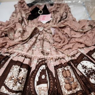 アンジェリックプリティー(Angelic Pretty)のアンプリ初版タグ付き新品Musee du Chocolat姫袖ワンピース4点(ひざ丈ワンピース)