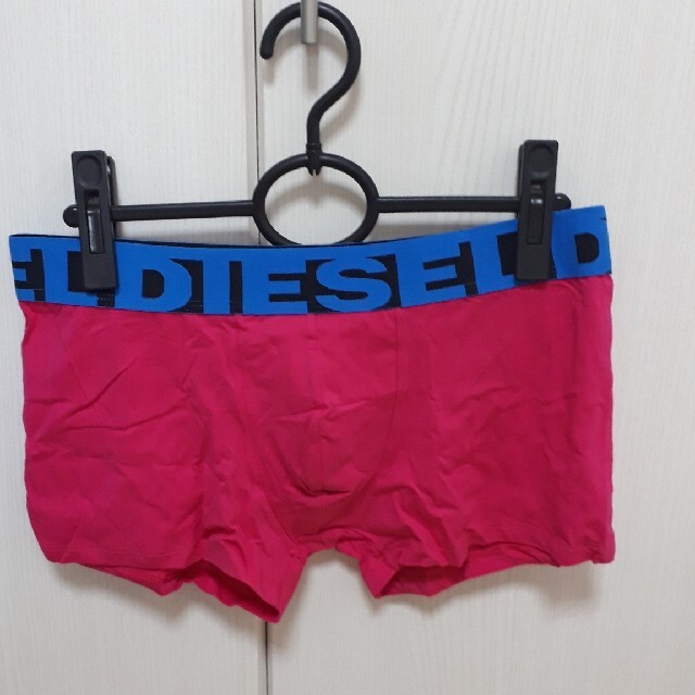 DIESEL(ディーゼル)の【新品未使用】ディーゼル/DIESELの3枚組ボクサーパンツLサイズ① メンズのアンダーウェア(ボクサーパンツ)の商品写真