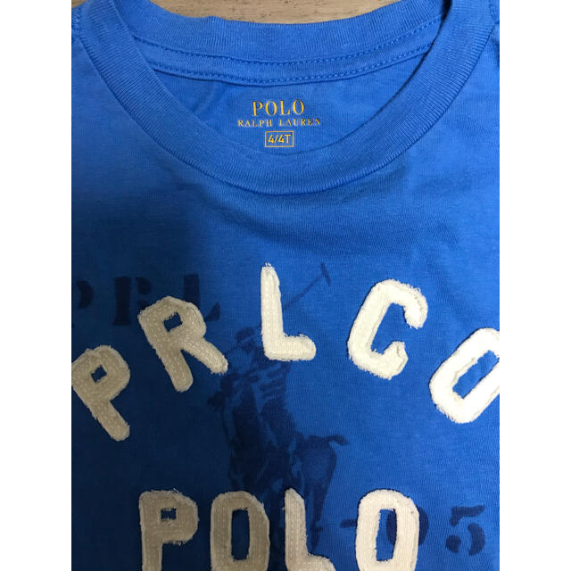 POLO RALPH LAUREN(ポロラルフローレン)のラルフローレン   Tシャツ　ブルー キッズ/ベビー/マタニティのキッズ服男の子用(90cm~)(Tシャツ/カットソー)の商品写真