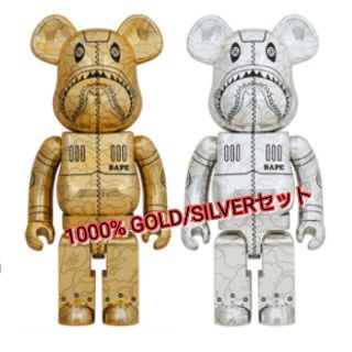 メディコムトイ(MEDICOM TOY)のBE@RBRICK SORAYAMA × BAPE(R) CAMO SHARK(フィギュア)