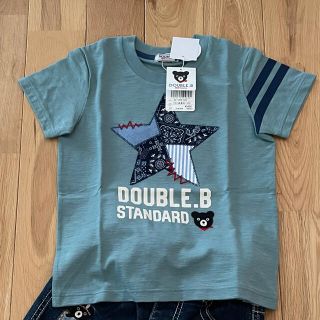 ダブルビー(DOUBLE.B)の専用！☆新品☆ダブルビー　ペイズリー柄Tシャツ　100(Tシャツ/カットソー)