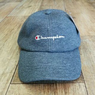 チャンピオン(Champion)のチャコールグレー 新品 Champion スウェット ローキャップ (キャップ)