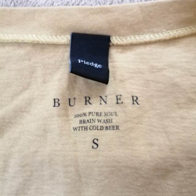 Burner(バーナー)のバーナー Burner プレッジ Pledge コラボ Tシャツ メンズのトップス(Tシャツ/カットソー(半袖/袖なし))の商品写真