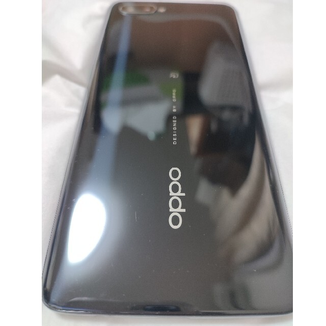 OPPO(オッポ)のoppo reno a 64gb　シムフリーブラック スマホ/家電/カメラのスマートフォン/携帯電話(スマートフォン本体)の商品写真