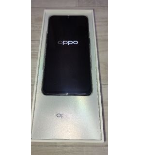 オッポ(OPPO)のoppo reno a 64gb　シムフリーブラック(スマートフォン本体)