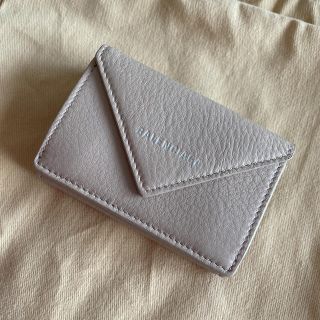 バレンシアガ(Balenciaga)の極美品　バレンシアガ　ミニウォレット　ペーパーウォレット(折り財布)