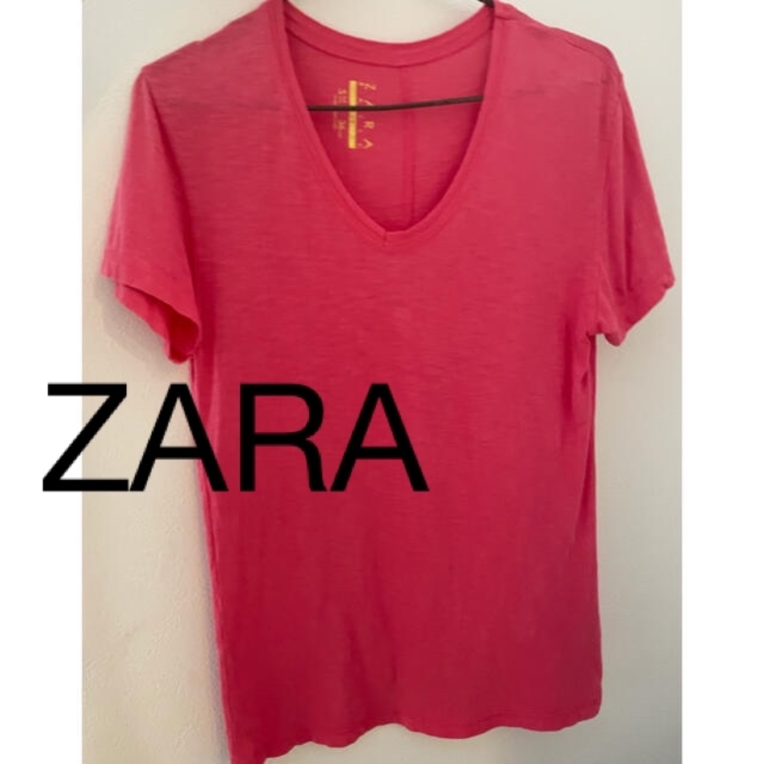 ZARA(ザラ)のZARA メンズ　Ｔシャツ　コットン メンズのトップス(Tシャツ/カットソー(半袖/袖なし))の商品写真