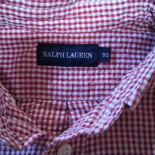 Ralph Lauren(ラルフローレン)のラルフローレン半袖シャツ90cm キッズ/ベビー/マタニティのキッズ服男の子用(90cm~)(Tシャツ/カットソー)の商品写真