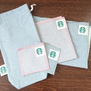 スターバックスコーヒー(Starbucks Coffee)のスタバ アップサイクルコットン ノート セット(テーブル用品)