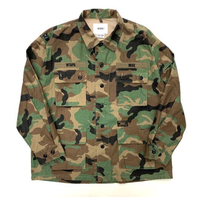 美品 17AW WTAPS ダブルタップス JUNGLE LS 02 M 迷彩