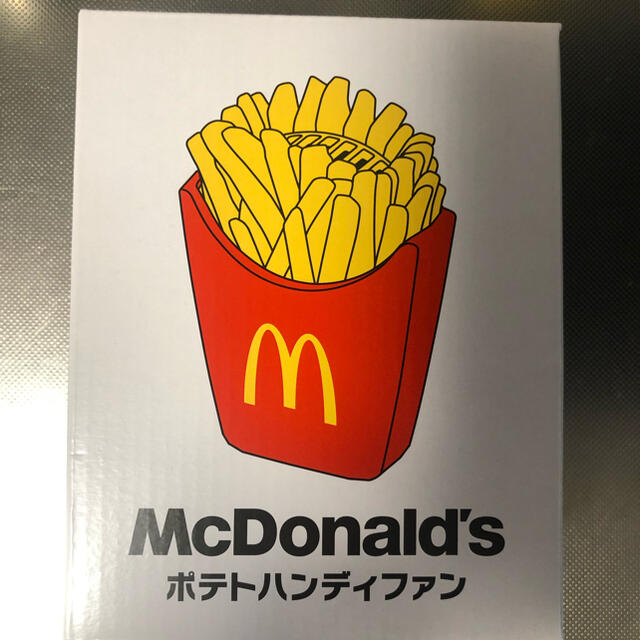 マクドナルド(マクドナルド)のポテトハンディファン　ひんやりタオル エンタメ/ホビーのコレクション(ノベルティグッズ)の商品写真