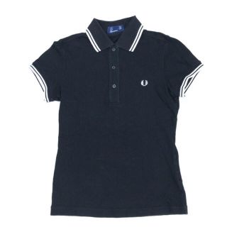 フレッドペリー(FRED PERRY)の⭐️フレッドペリー⭐️レディース⭐️半袖ポロシャツ⭐️ブラック(ポロシャツ)