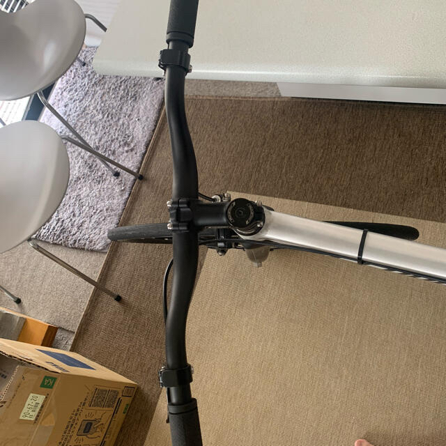 leader bike cure 極美品 リーダーバイク シルバー SMサイズ - 自転車本体
