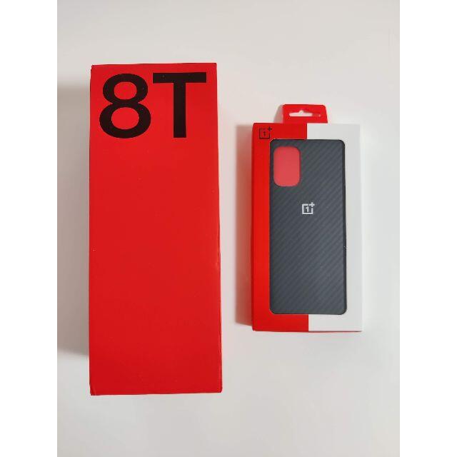 ヒビがあり OPPO - OnePlus 8T 128GB 美品、社外ケース付きの通販 by