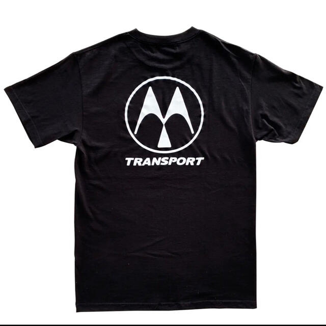 TRANSPORT(トランスポート)のTransport Blankmag Tシャツ トランスポート L 黒 メンズのトップス(Tシャツ/カットソー(半袖/袖なし))の商品写真