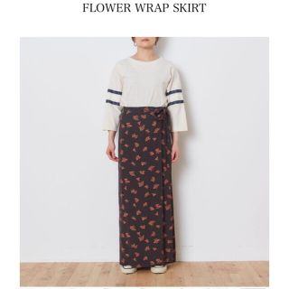 シンゾーン(Shinzone)の【もえ様専用】Shinzone シンゾーン FLOWER WRAP SKIRT(ロングスカート)