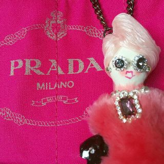 PRADA - 最終 demodee デモデ ドールチャーム 正規デモデキーホルダー