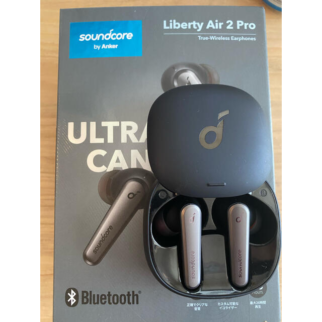 ヘッドフォン/イヤフォンanker soundcore liberty air 2 pro 黒