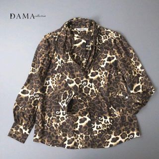 美品★DAMA collection HIROMI OSHIDA　シルクブラウス(シャツ/ブラウス(長袖/七分))