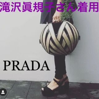 プラダ(PRADA)のプラダ　プラットホームサンダル　ネイビー　24.5(サンダル)