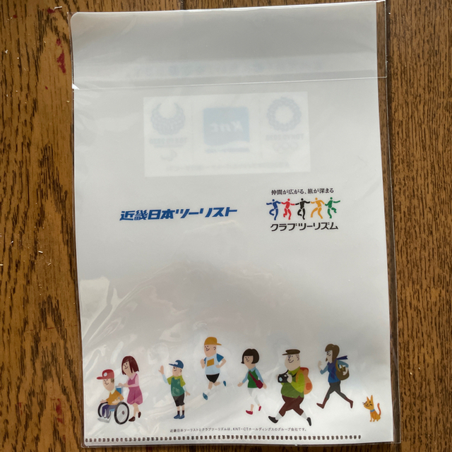 近畿日本ツーリスト×東京オリンピックステッカーとファイル