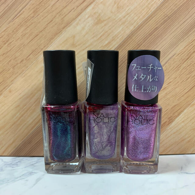 NAIL HOLIC(ネイルホリック)のネイルホリック　3本セット コスメ/美容のネイル(マニキュア)の商品写真